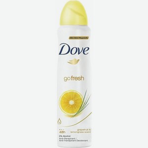 Антиперспирант Dove Go Fresh Grapefruit & Lemongrass 150 мл 
