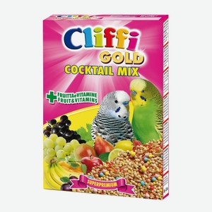 Cliffi (Италия) коктейль для волнистых попугаев: зерна, злаки, фрукты, овощи (300 г)