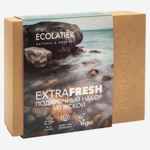 Ecolatier Подарочный набор  Extra Fresh для мужчин, 2 продукта, Ecolatier 