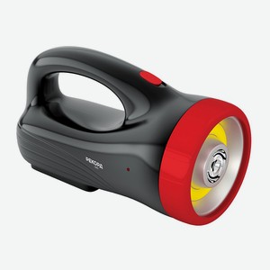 Фонарь-прожектор аккумуляторный светодиодный Рекорд PВ-3200 черный 