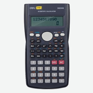 Калькулятор инженерный ДЕЛИ 12 разрядов 240 функ.158*85*22 темно-синий подходит для ЕГЭ (ED82MS)