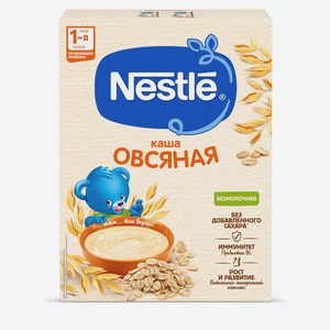 Каша безмолочная Nestlе овсяная с бифидобактериями BL с 5 мес., 200 г