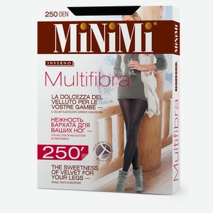 Колготки женские MINIMI Multifibra 250 den nero, р 5 