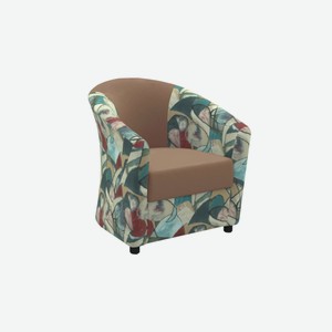 Кресло Глория-Эконом-2 с цветочным принтом 