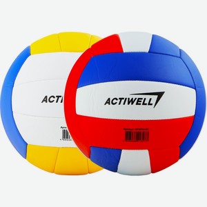 Мяч ACTIWELL д/пляж волейбола р.5 ПВХ 2сл GFSP34-SC, Китай 