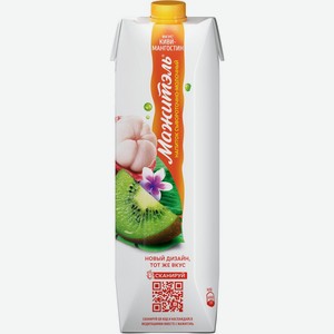Напиток сывороточно-молочный МАЖИТЕЛЬ Киви-Мангостин 0,05% у/паст без змж, Россия, 950 г