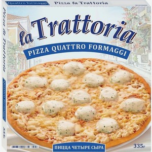 Пицца La Trattoria 4 сыра 