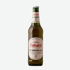 Пиво Бакалар холодного охмеления 0.5л