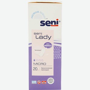 Прокладки урологические для женщин Seni Lady micro, 20 шт./уп. 