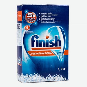 Соль специальная для посудомоечных машин Finish 1,5кг 