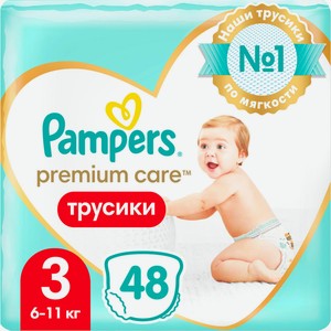 Трусики Pampers Premium Care Midi 6- 