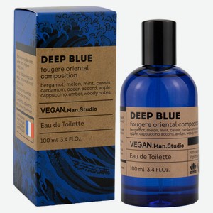 Туалетная вода мужская Vinci Vegan Studio Deep Blue, 100 мл 