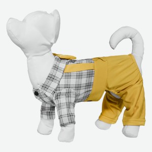 Yami-Yami одежда костюм для собак с жёлтыми брюками (M) 